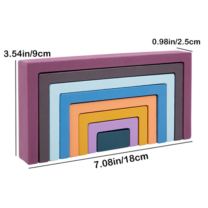 Montessori%20Wooden%20Rainbow%20Stacking%20Game,Eight%20Layers%20Square/Arch%20Colorful%20Stacker,Color%20Recognition%20Building%20Blocks%20Toys%20-%20Image%206