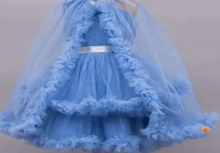 fancy%20net%20frock%20with%20gaon%20for%20girl%20-%20Image%202