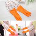 High Quality Multicolour Silicone Kitchen Hand Gloves for Dish Washimg - 1 Pair.