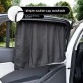 Suction Cup Curtain In The Car Window Sunshade Cover Cartoon Universal Side Window Sunshade UV Protection for Kid Baby Children. 