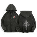 Anime Hunter x Hunter Zip Up Hoodies for Men Women Cotton Print Gothic Harajuku Jacket Hooded Sweatshirts Casual Manga Pullover. 