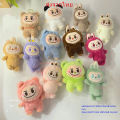 Labubu labubu cute hanging Labuan keychain various colors cheap cute plush toys ready to ship from Thailand. 