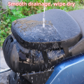 For Electric Vehicle Cushion Shock Absorbing Sunproof Waterproof Seat Cushion Motorcycle Heightened Thickening Cushion.