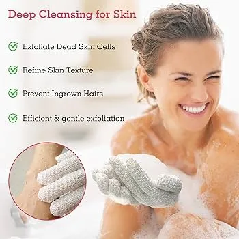 2pic%20Bath%20gloves%20for%20peeling%20Exfolianting%20and%20shower%20scrub%20gloves%20-%20Image%207