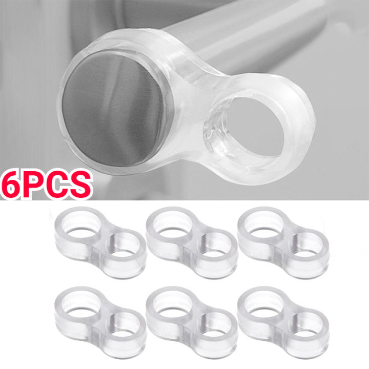 Handle Buffer Handles Door Stopper Silicone Gel Door Stop Transparent Wall Protection ...