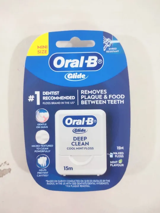 Oral%20B%20Glide%20Floss,%20Glide%20Deep%20Clean%20Dental%20Floss,%2015%20Meters%20and%2040%20Meters%20-%20Image%202