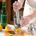 Stainless Steel Ice Cocktail Crushed Cocktail Popsicle Bar Tool Lemon Hammer Press Mash Juice Stick Popsicle Smash Batter.