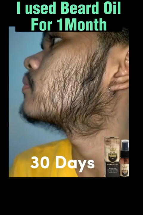 Natural Organic Beard Growth Oil for Men - 30ml