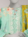 Junaid Jamshed Unstitched 3 Piece Suit Multicolor Lawn Embroidered - Designcode: 26-3753 Soft Florals-3 -Collection: Spring Vol 1 2026. 