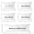 Kuup 1/2pcs Pillowcase Pillow Cover Silky Satin Hair Beauty Pillow Case Comfortable Pillow Case Home Decor Wholesale. 