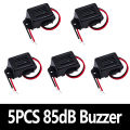 5PCS EGBO Alarm Buzzer DC 12V 85dB Mini Electronic Alarm Buzzers Constant Tone.