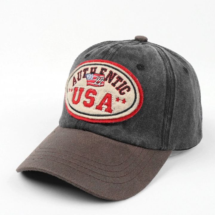Embroidery%20Cowboy%20Wash%20Cotton%20Summer%20Cap%20For%20men%20-%20Image%203