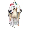 Kids Cartoon Haircut Hairdresser Cape Professional Hair-Cut Salon Barber Wrap Waterproof Cutting Gown Hair Care Styling Supplies. 