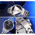 FORTUNE TIME Stainless Steel Wrist Watch With Brand Box. 