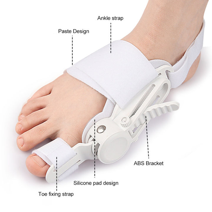 1/2Pcs%20Ankle%20Brace%20Bunion%20Corrector%20for%20Women%20&%20Men,%20Orthopedic%20Bunion%20Splint%20with%20Toe%20Separator%20Adjustable%20Toe%20Straightener%20-%20Image%204