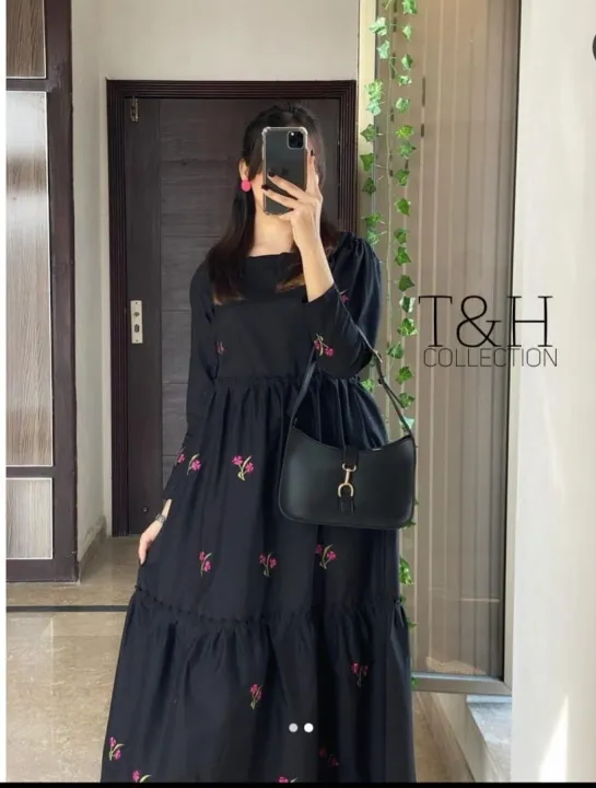 Embriodered%20Maxi%0AStuff%20lilan%20high%20quality%0ASize%20%0AChest%2021%0ALength%2052%20-%20Image%203