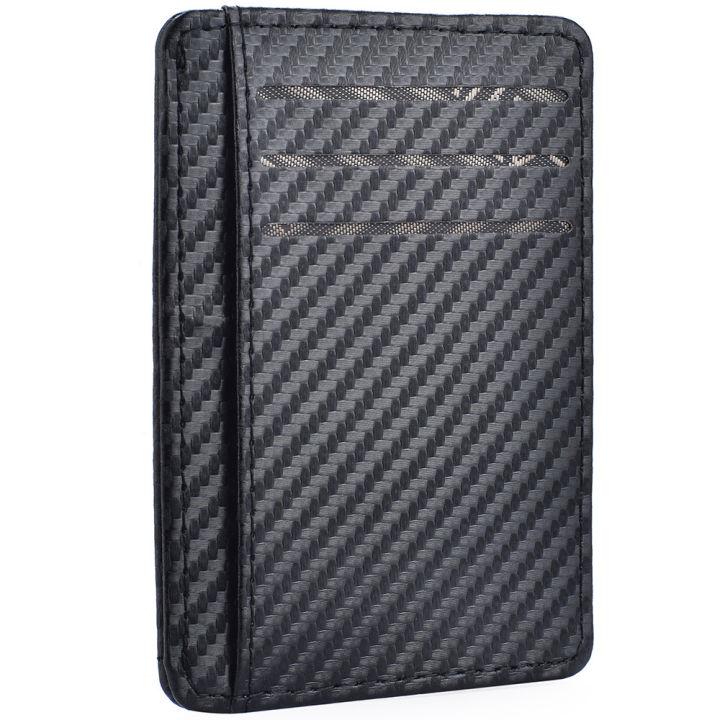 Men's%20Slim%20Minimalist%20Front%20Pocket%20Wallets%20Credit%20Card%20Holder%20Portable%20Leather%20Wallets%20-%20Image%203