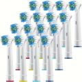 4/12/16/20 Replacement Brush Heads for Electric Toothbrushes, Suitable for Oral-B Braun Professional - Soft Hair Dental Care. 