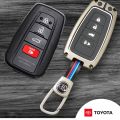Metal With Silicone Toyota Corolla Cross Remote Key Cover. 