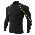 Men Sport T-shirt Quick Dry Bodybuilding Running Shirt Long Sleeve Compression Top Gym T Shirt Men Fitness Tight Rashgard.