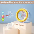 Hands-Free Collection Cups Compatible with Spectra S1 S2 S9, Replace Breast Pump Kits Compatible with Spectra Breast Pumps 27mm. 