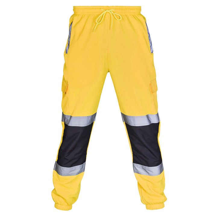 New%20Men'S%20Safety%20Work%20Clothes%20Casual%20Pants%20Road%20Work%20High%20Reflective%20Strips%20Pants%20High%20Visibility%20Overalls%20Joggers%20Workwear%20-%20Image%203