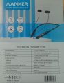 Anker Neckband Wireless Bluetooth Earphones Neckband Style with Mic And Volume Rocker for iPhone. 