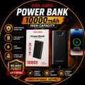 VEN-DENS 10000mAh Power Bank VD-PB041 Fast Charging Portable Charger | Dual USB Output | LED Indicator | Smart Protection | Slim & Lightweight Powerbank for Android, iPhone & All Devices. 
