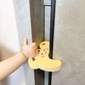 Cartoon Child Safety Finger Protector Foam Door Suction Lock Baby Protection Safety Door Clip Prevents Door from Slamming. 