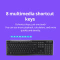 Logitech MK270 Mouse Keyboard Combo Set 2.4G Wireless Optical Mouse with Eight Shortcuts Long-lasting for Desktop Laptop PC. 