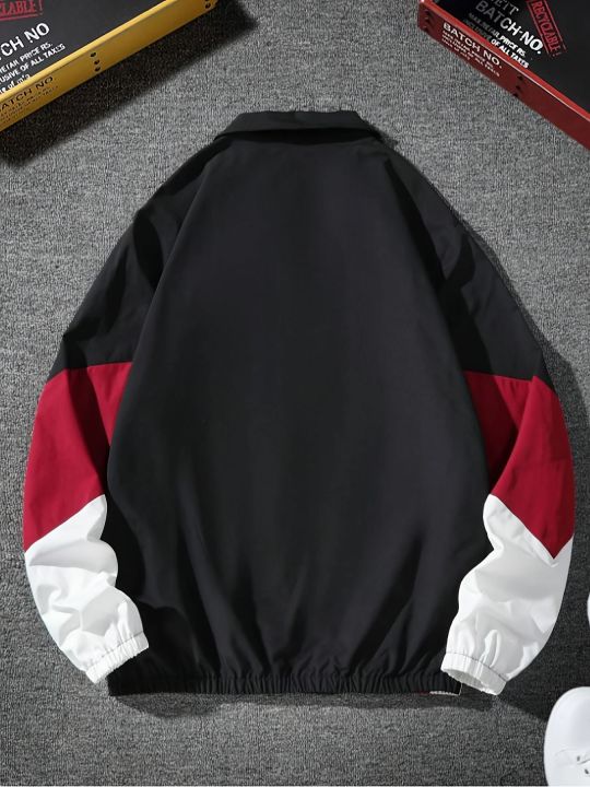 Men's%20Color-Blocked%20Jacket,%20lightweight,%20Casual,%20Travel,%20Windproof%20and%20Wear-Resistant,%20High-Quality%20Fabric,%20Boyfriend%20%20-%20Image%202