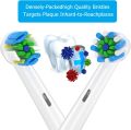 8Pack Replacement Brush Head Compatible with Braun Oral B Electric Toothbrushes, Toothbrush Head Fit for Oral b Vitality Pro. 