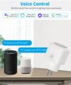 Tuay Smart Socket EU 16A 20A WiFi Smart Plug with Power Monitoring Smart Life APP Remote Control Support  Assistant Alexa. 