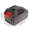 【F】Power Tools Case BMS 21V Battery Storage Box For Wireless Electric Angle Grinder Cutting 18650 Battery Case Without Battery. 