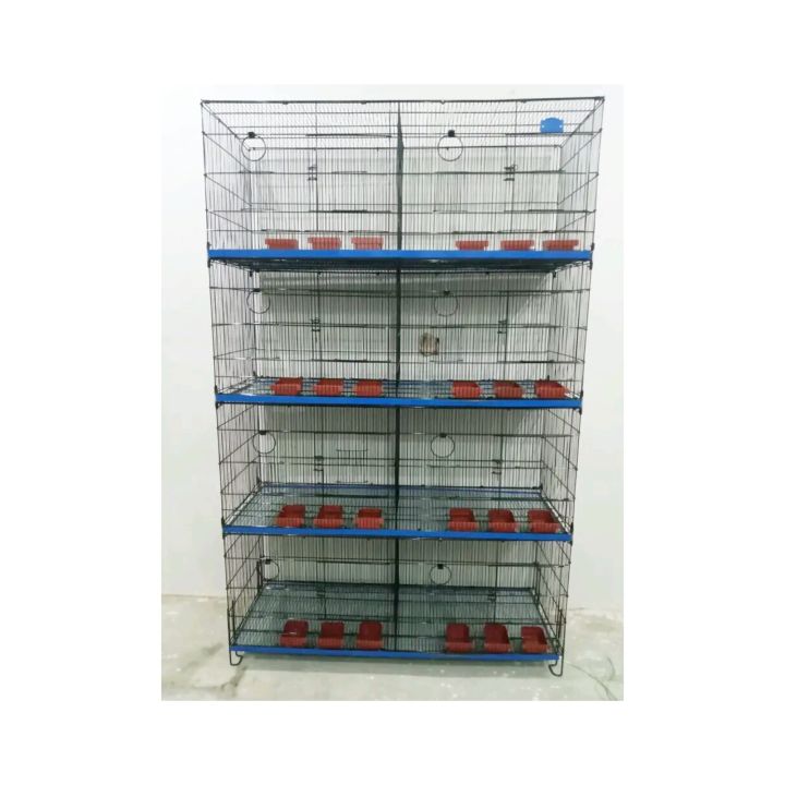 BIRDS CAGE  8 Portition Folding iron cage Front Box hight 6fit widh 4fit ak haddad