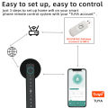 RAYKUBE M5 Tuya BLE Fingerprint Door Lock Digital Electronic Lock with Password/Key/IC Card/ Smartlife/ Tuya APP Unlock. 