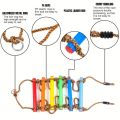 Children's Climbin Children's Rope Ladder Swing, Outdoor Game Toys 5th Floor Ladder Playground Indoor Children's Climbing Toys. 