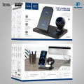 HoCo CW33 3 in1 wireless charger 15W fast charging station wireless charging dock earphone charger phone charger watch. 