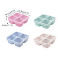 4 Grid Snack Containers Reusable Meal Prep Lunch Containers Portable For Kids And Adults Home Snack Storage Bottles Kitchen Tool. 