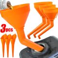 1/3Pcs Universal Car Refueling Funnel with Filter Detachable Hose Motorcycle Gasoline Oil Filling Funnels Tools 130/145/160mm. 