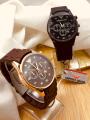 EMPORIO ARMANI..
WATCH & WALLET SET.
HIGH QUALITY EMPORIO ARMANI WATCH MOST DEMANDING GIFT SET.
Man's gift set... Gift pack for Man. 