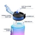 Water Bottle Sport With Straw -1000 ml. 