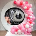 Balloon Decorating Strip Connect Chain DIY Balloon Arch Strip Tape Plastic 5M. 