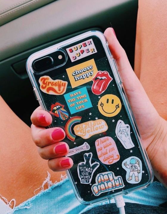 Sticker phone case available in all models