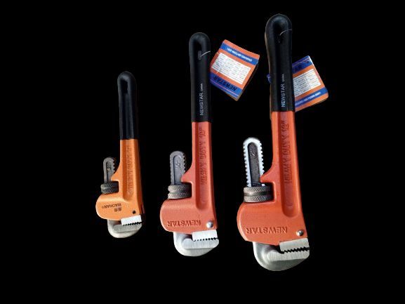 Pipe wrench New Star Heavy Quality size 8", 10",12"