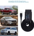 USB OBD II Adapter for For-Scan Windows with HS-CAN MS-CAN Switch Professional Diagnostic Scan. 