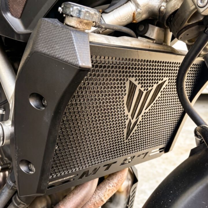 MT-07/MT07 2024 2023 Radiator Guard Grille Cover Protection Oil Cooler ...