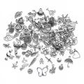 100 random style alloy small pendant DIY small accessories accessories Bracelet necklace pendant key ring accessories pendant. 