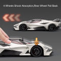 1:18 Scale Apollo EVO Lambor LP770 Alloy Sports Car Diecast Toys Model Ornament Music Light Pull Back Vehice Child Birthday .