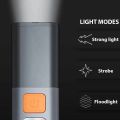 Super Bright COB Side Lights LED XPE Mini Portable Torch – Zoomable, Waterproof for Outdoor Fishing, Hunting & Camping.